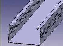 PROFILO ZINCATO CONTROSOFFITTO A C 27x48x27 sp. 6/10 ML.3,5