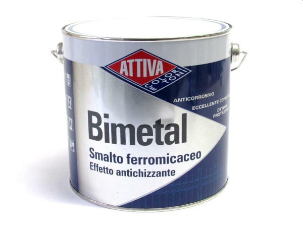 BIMETAL FERRO BATTUTO PERLATO LT.2,5  59