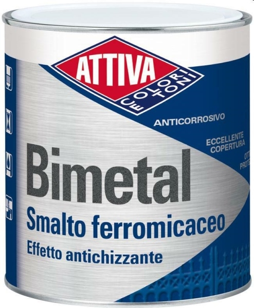 BIMETAL FERRO BATTUTO PERLATO LT.750  59