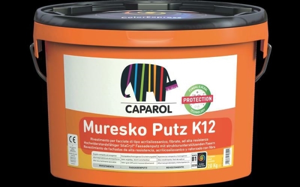 Capatect Muresko Putz K12 BIANCO 1,2mm Silacryl Antialga Kg. 20