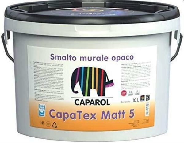 CAPATEX MATT 5 BIANCO LT.10 BASE1 idrosmalto opaco