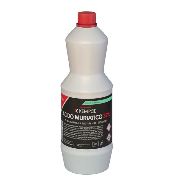 ACIDO CLORIDRICO MURIATICO 33% LT.1