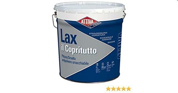 LAX COPRITUTTO OPACO BIANCO LT.5