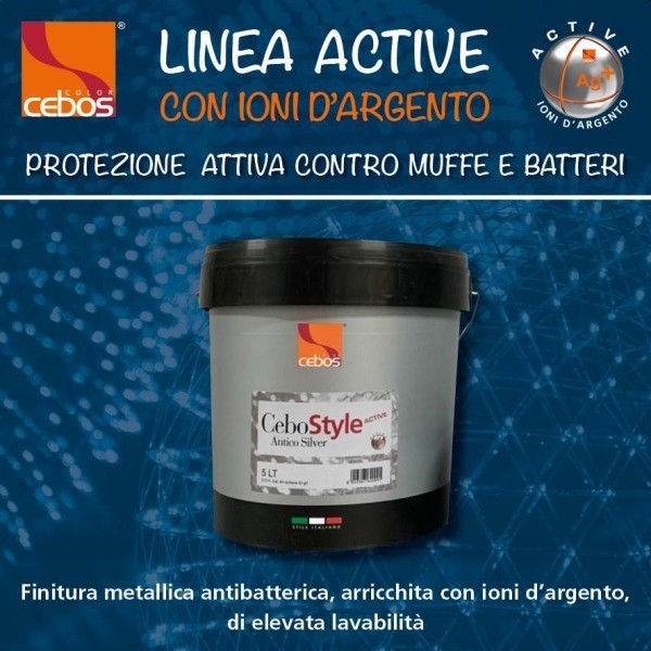 CEBOSTYLE ACTIVE ANTICO SILVER LT.1