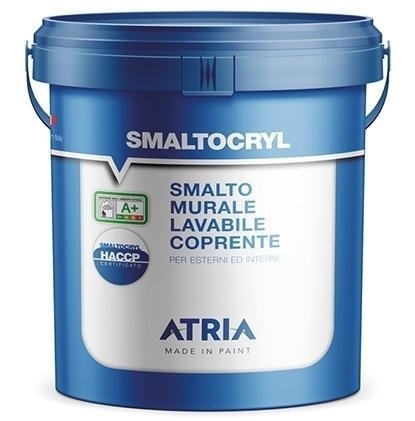 SMALTOCRYL MURALE OPACO LT.10 ANTIMUFFA CLASSE A+ HACCP