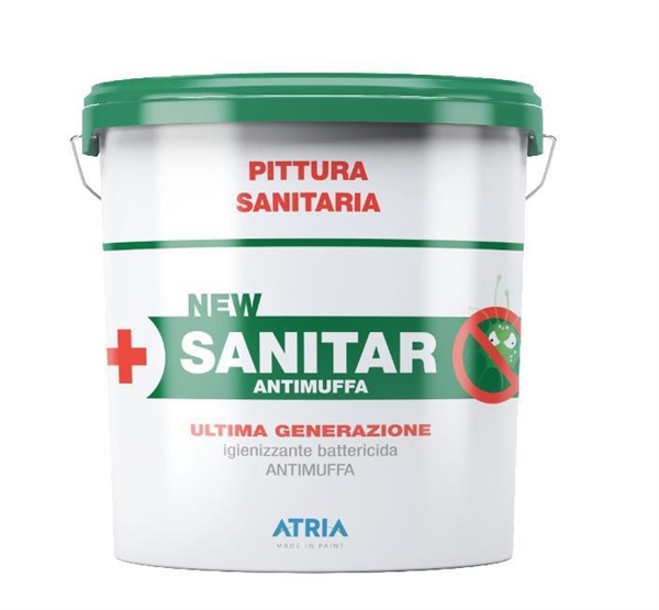 NEW SANITAR ANTIMUFFA OPACO BIANCO LT.13